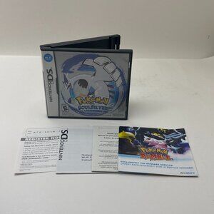 Pokemon SoulSilver Version (Nintendo DS, 2010) Not For Resale Complete W/ Manual